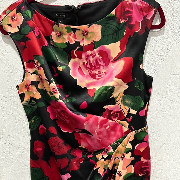 Talbots Multicolored Ruched Sheath Dress - Picture 4 of 4